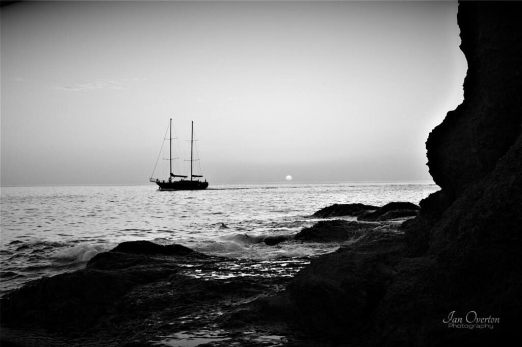 Anchored Boat